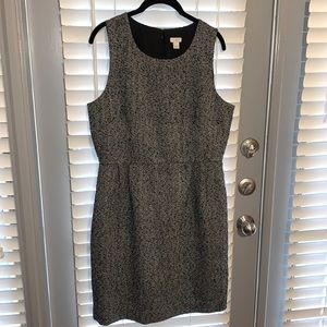 J. Cree wool blend dress